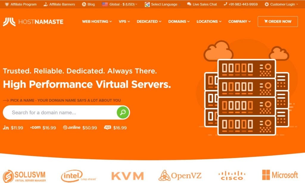 HostNamaste Hosting
