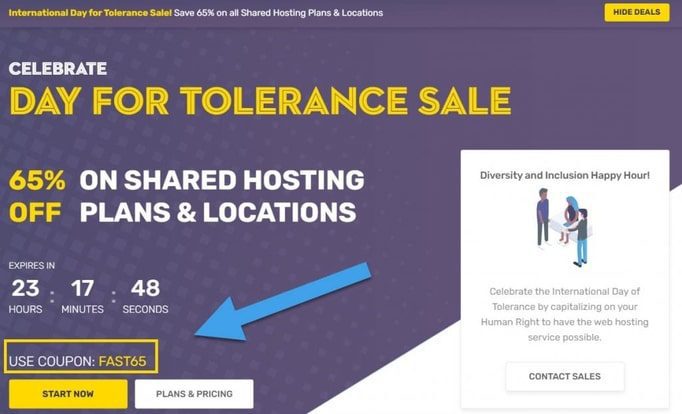 FastComet Hosting Sale