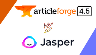 Article Forge vs Jasper
