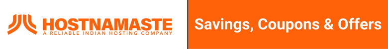 HostNamaste Coupons