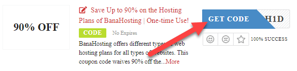 Bana Hosting Coupon Codes