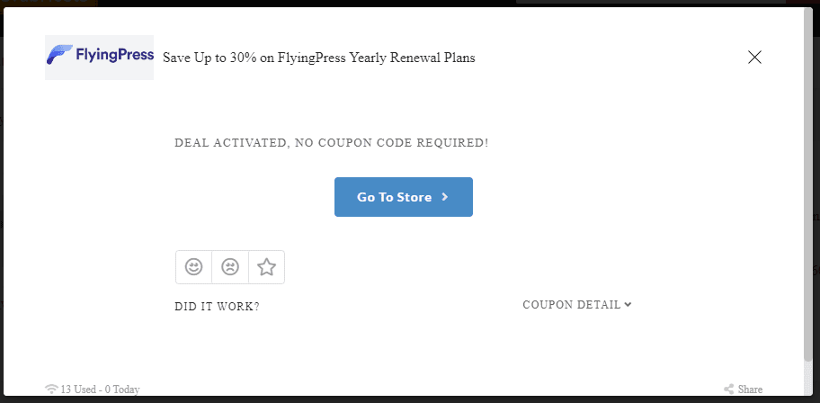 FlyingPress Deal