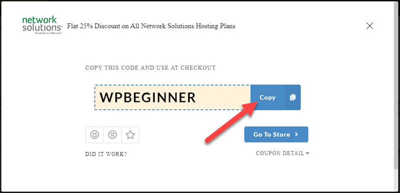 Network Solutions Code