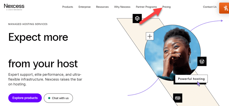 Nexcess Website