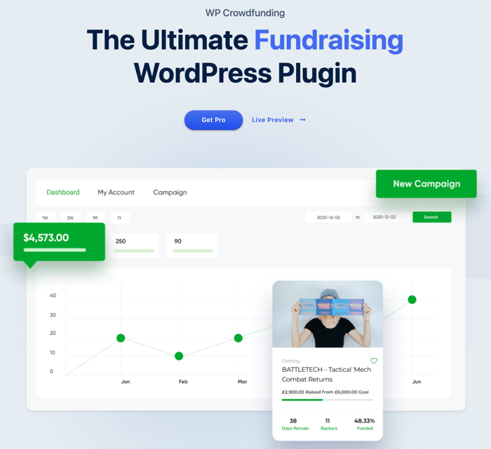 WP Crowdfunding Plugin
