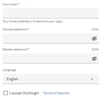 Multilogin Signup