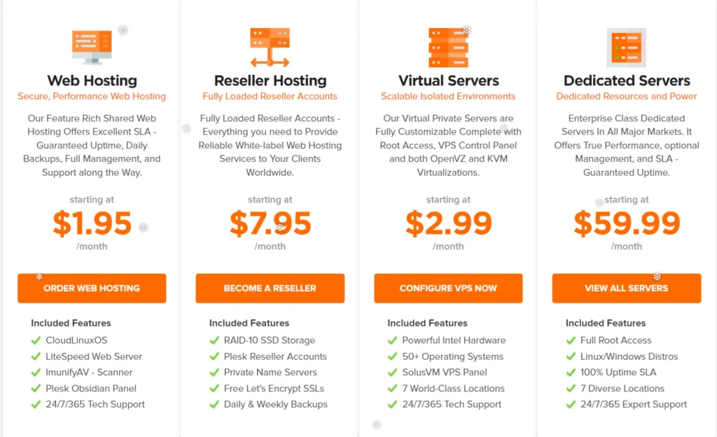 HostNamaste Pricing HostNamaste Pricing