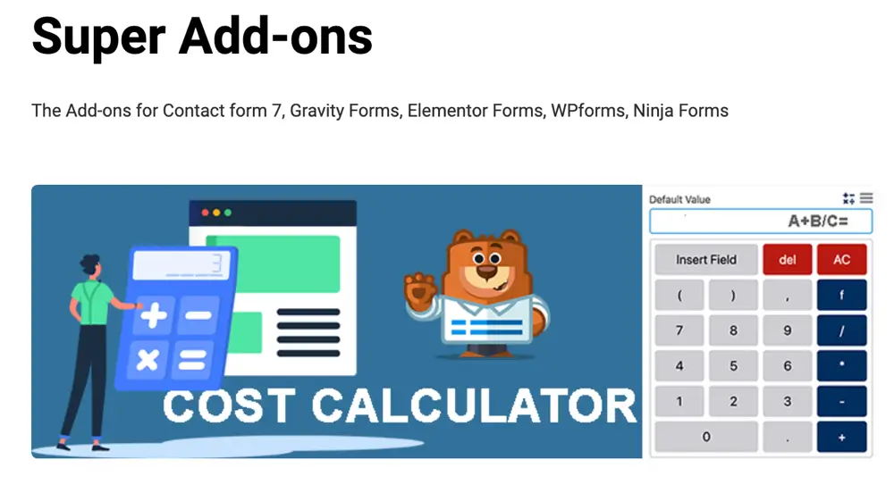 WPForms Cost Calculator WPForms Cost Calculator