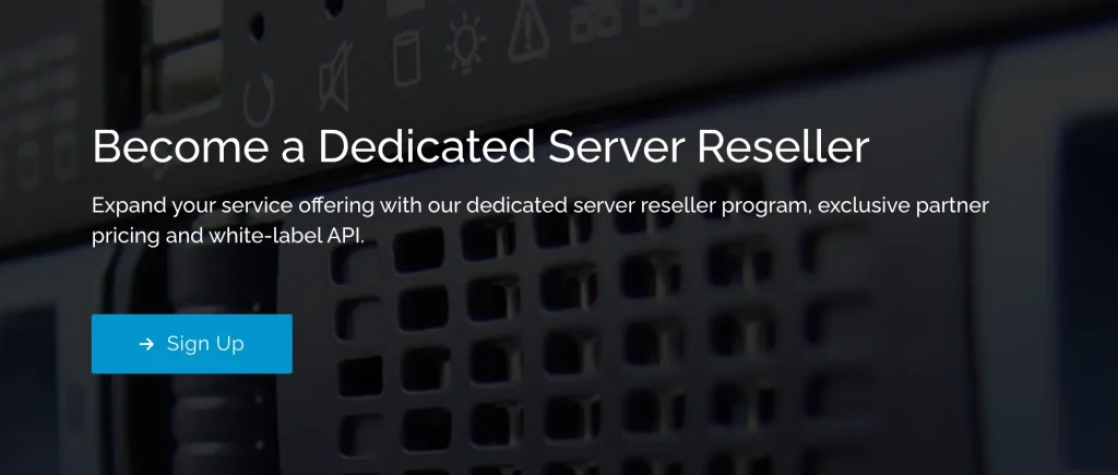 Dedicated Server Reseller