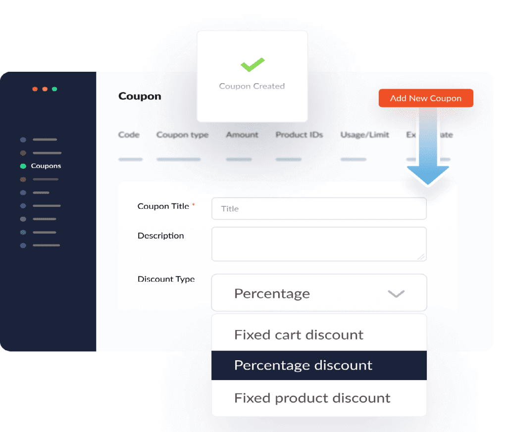 coupon creation in Dokan coupon creation in Dokan