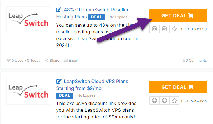 LeapSwitch Hosting Coupon Codes