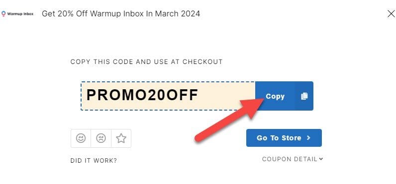 Warmup Inbox Code