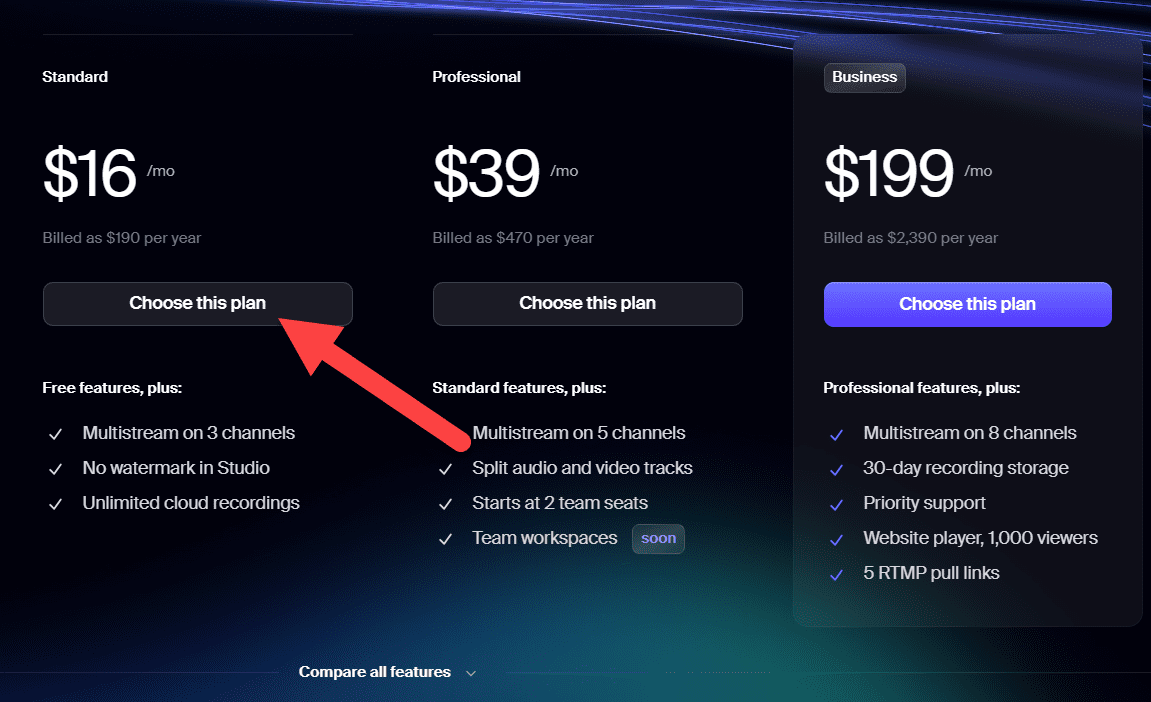 Restream Pricing