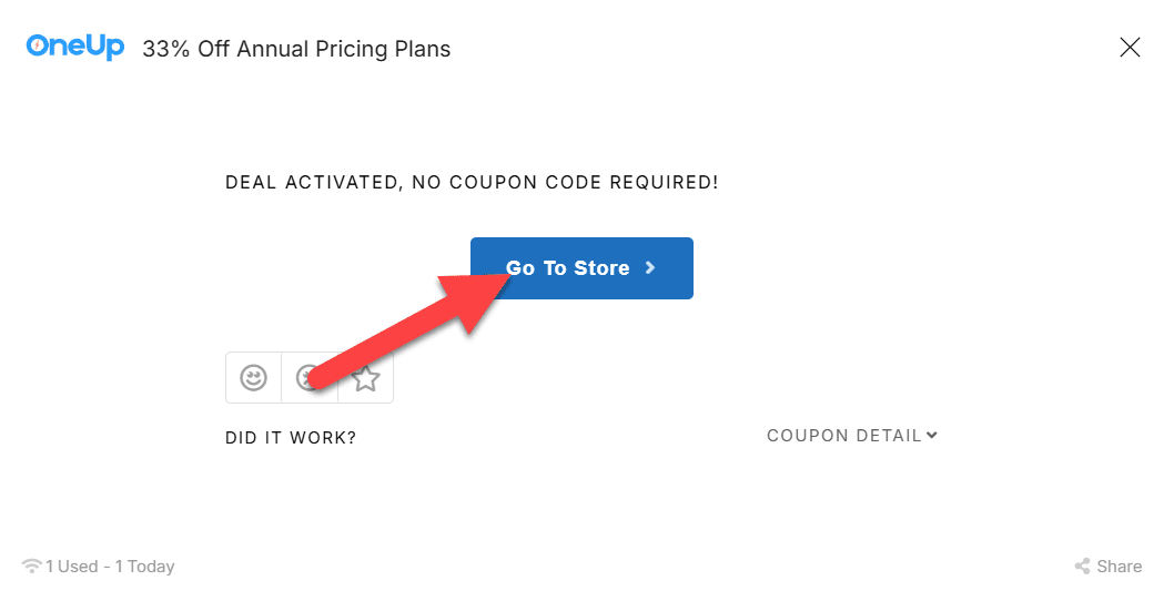 OneUp Deal