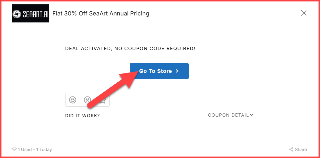 SeaArt Deal